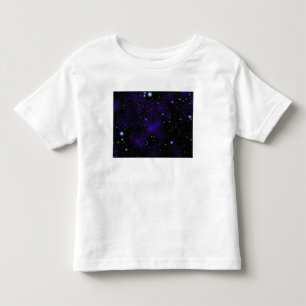 Camiseta Infantil Uma grande coleção das galáxias