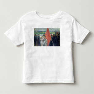 Camiseta Infantil Uma greve em Santo-Ouen, 1908