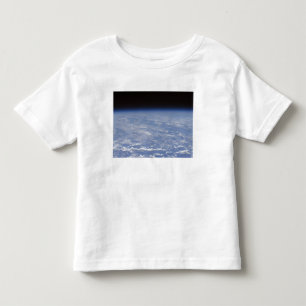 Camiseta Infantil Uma ideia oblíqua do horizonte do atmosphe da