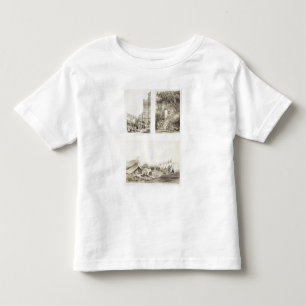 Camiseta Infantil Uma igreja portuguesa e uma rua chinesa em Macao,