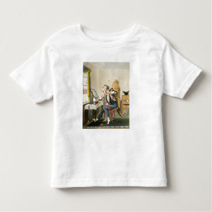 Camiseta Infantil Uma lâmina sem corte, bar. pela caça, 1827 (etchin