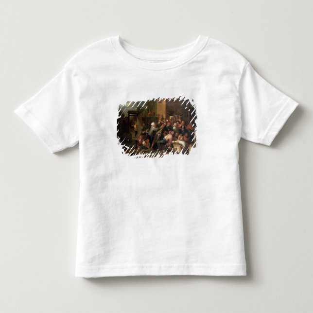 Camiseta Infantil Uma luta fora de um comboio (Frente)