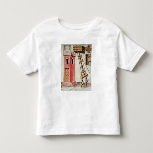 Camiseta Infantil Uma máquina para pesos de levantamento