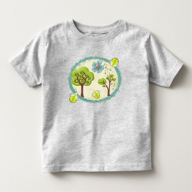 Camiseta Infantil Uma Mídia Mista de Dia Míssil (Frente)