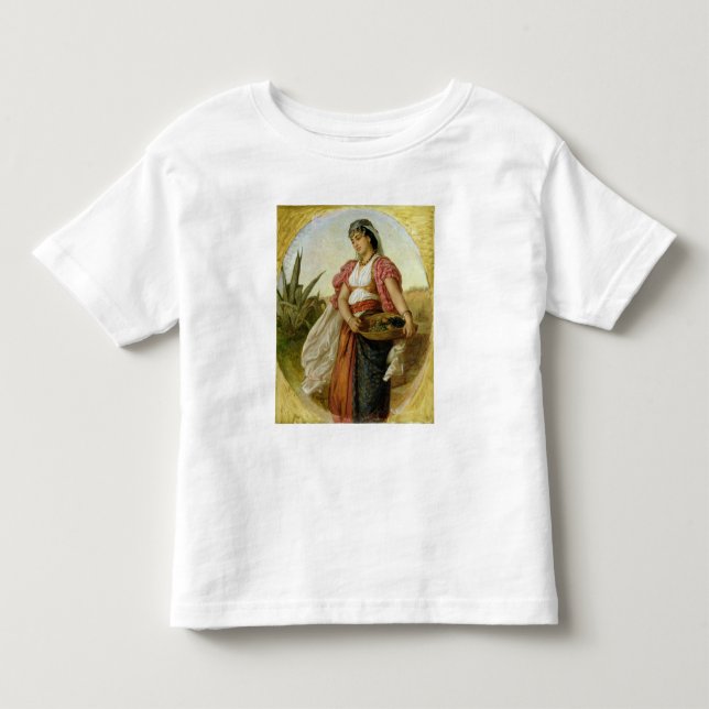 Camiseta Infantil Uma mulher de Argel, 1871 (Frente)