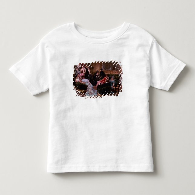 Camiseta Infantil Uma noite divertido (Frente)