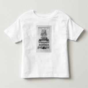 Camiseta Infantil Uma opinião de perspectiva do Banco da Inglaterra