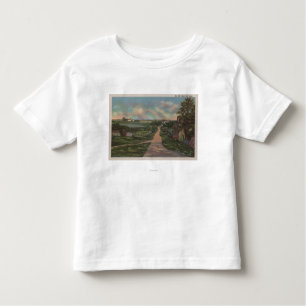 Camiseta Infantil Uma opinião velha da pista de Cape Cod
