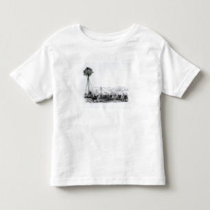 Camiseta Infantil Uma palmeira que está sendo transportada a Hyde