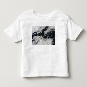 Camiseta Infantil Uma pena cinzenta pálida da cinza funde da cimeir