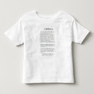 Camiseta Infantil Uma proposta para construir uma biblioteca real,