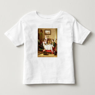 Camiseta Infantil Uma refeição Satisfying, 1883 (óleo em canvas)