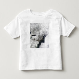 Camiseta Infantil Uma tempestade severa do inverno