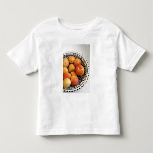 Camiseta Infantil Uma tigela de Damascos Mediterrâneos 2
