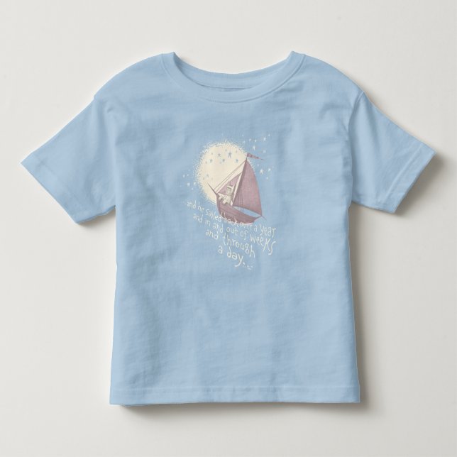 Camiseta Infantil Uma Viagem de Um Ano com Max (Frente)