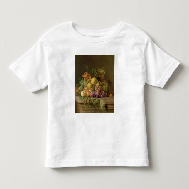 Camiseta Infantil Uma vida imóvel dos melões, das uvas e dos (Frente)