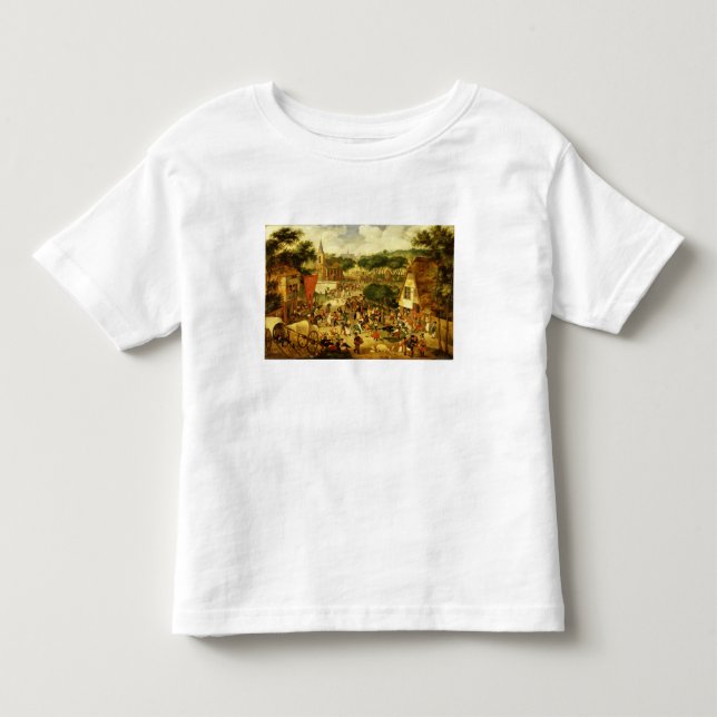Camiseta Infantil Uma vila justa (Frente)