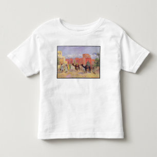 Camiseta Infantil Uma vila nas montanhas de atlas