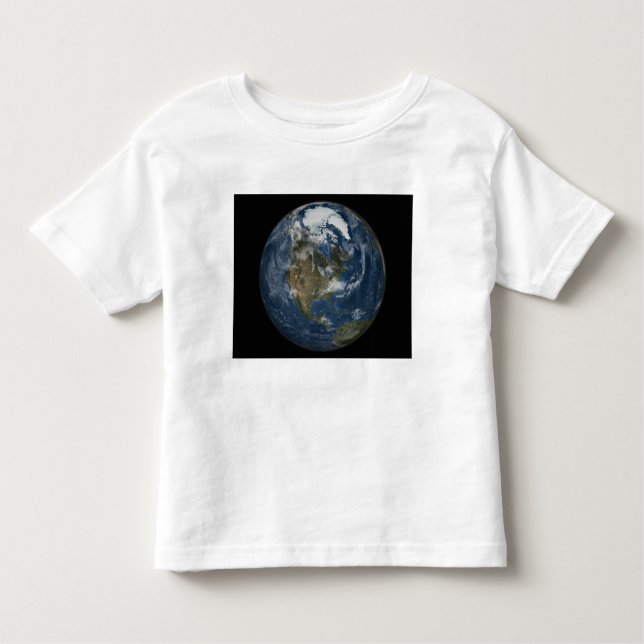 Camiseta Infantil Uma visão da Terra (Frente)