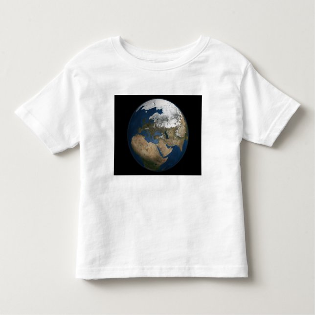 Camiseta Infantil Uma visão global sobre a Europa e a Escandinávia (Frente)