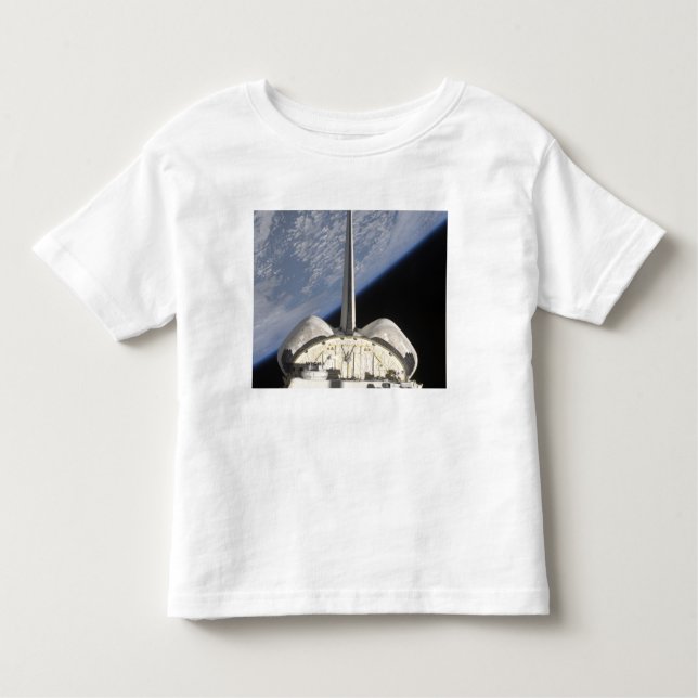 Camiseta Infantil Uma visão parcial do Endeavor do Ônibus Espacial (Frente)