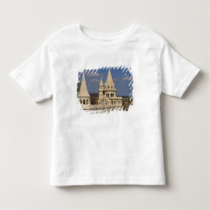 Camiseta Infantil Uma vista de Budapeste de Castle Hill.