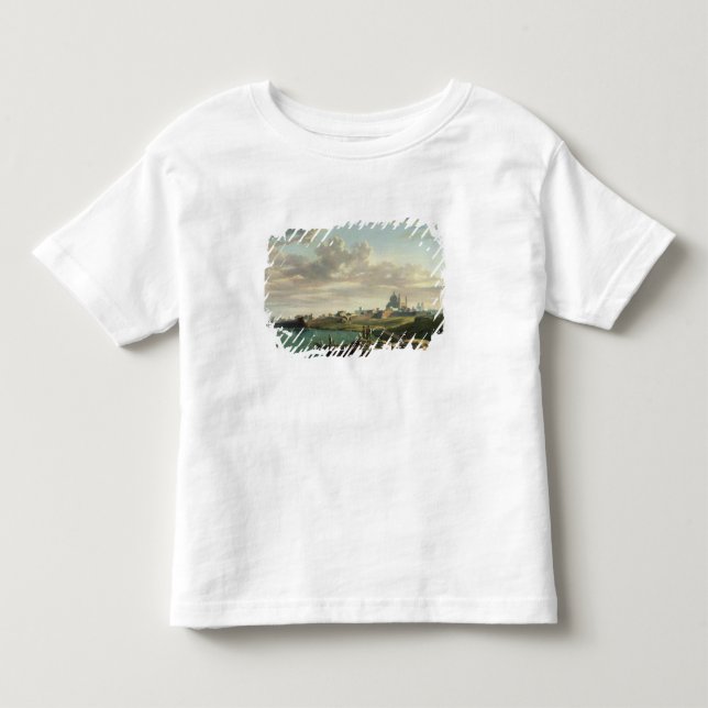 Camiseta Infantil Uma vista de Montevideo (Frente)