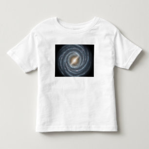 Camiseta Infantil Uma vista de nossa própria galáxia da Via Lácte