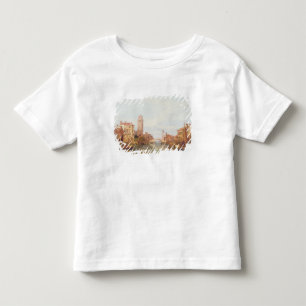 Camiseta Infantil Uma vista de Verona, 1848 (óleo em canvas)