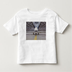 Camiseta Infantil Uma vista dianteira de um falcão global