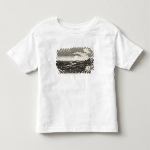 Camiseta Infantil Uma vista do monte de Richmond abaixo do rio