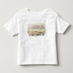 Camiseta Infantil Uma vista na piscina