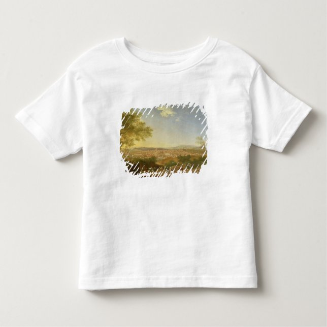 Camiseta Infantil Uma vista panorâmica de Florença de Bellosguardo, (Frente)