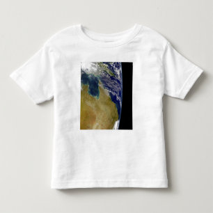 Camiseta Infantil Uma vista parcial da terra que mostra Austrália