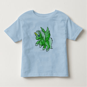 Camiseta Infantil Uni verde