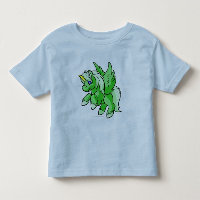 Camiseta Infantil Uni verde (Frente)
