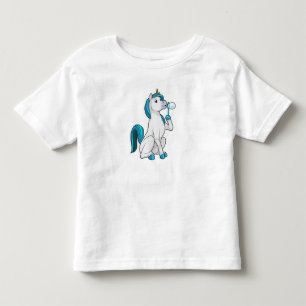 Camiseta Infantil Unicorn com bolhas Soap