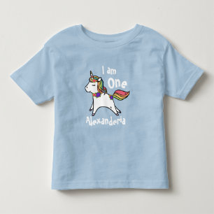 Camiseta Infantil Unicórnio com flores roxas roxas arco-íris