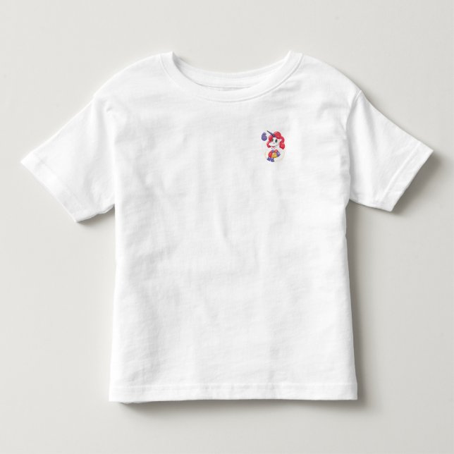 Camiseta Infantil Unicórnio da Páscoa (Frente)