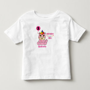 Camiseta Infantil Unicórnio É Um Design Bonito