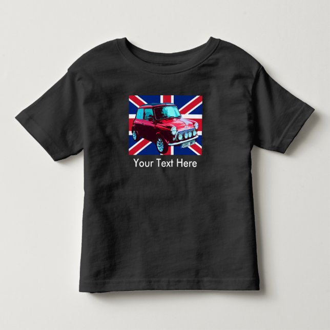 Camiseta Infantil Union Jack mini (Frente)