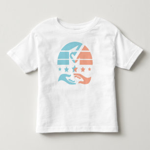 Camiseta Infantil Unir e Brilhar: Uma visão de colaboração