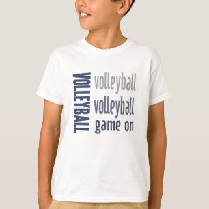 Camiseta Infantil Unisex de Volei Jogo Ativado
