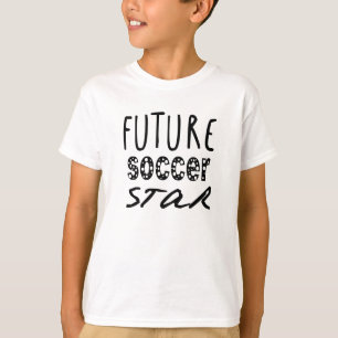 Camiseta Infantil Unisex Futuro Astro do Futebol