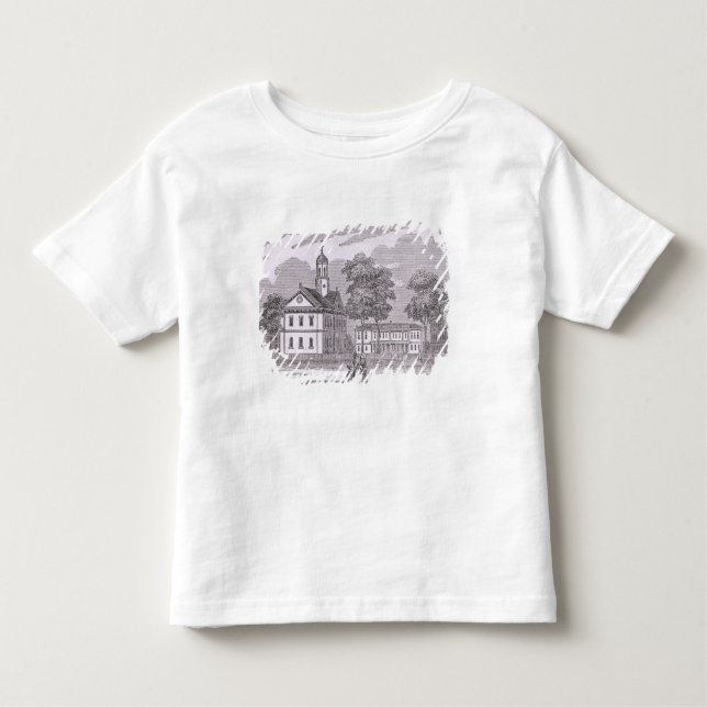 Camiseta Infantil Universidade de Harvard, 'de histórico (Frente)