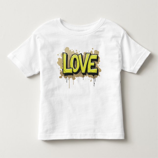Camiseta Infantil Urban Love Bloom (Frente)