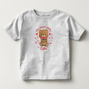 Camiseta Infantil Ursa-culmente Fofo Urso de Pelúcia