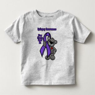 Camiseta Infantil Ursinho de pelúcia...Epilepsia