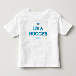 Camiseta Infantil Urso Azul, sou uma camiseta-do-Rapaz Hugger
