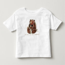 Camiseta Infantil Urso Contempla Hibernação